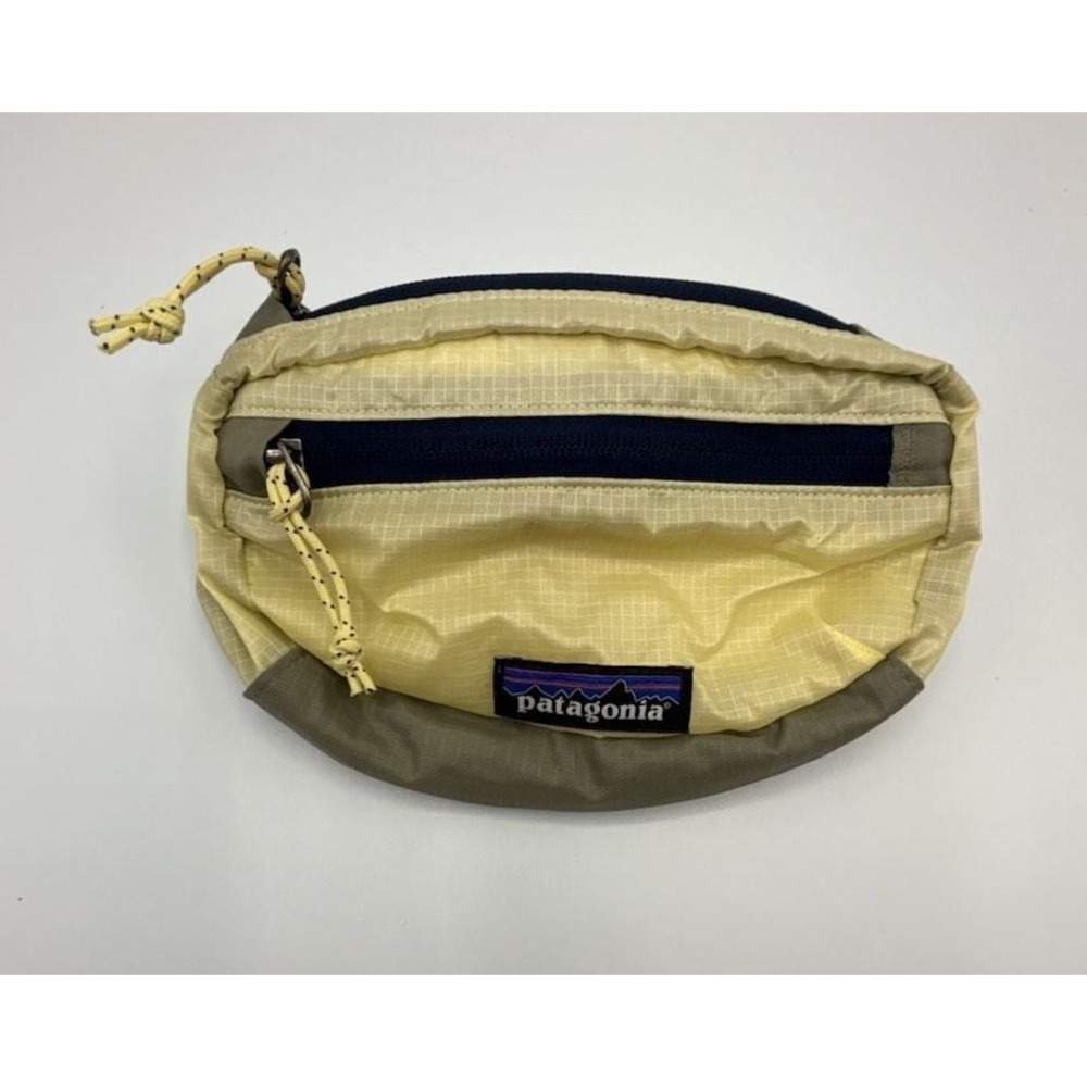 Patagonia Lightweight Travel Mini Hip Pack Yellow Blue Belt Bag